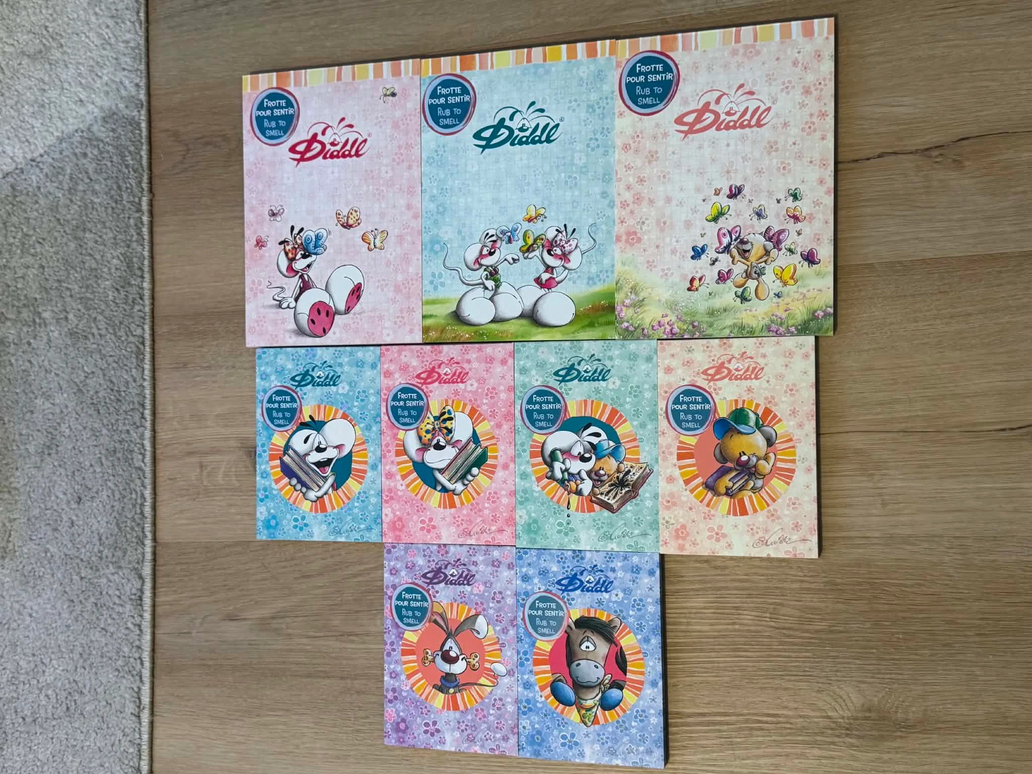 Lot de 9 Feuilles Collection Summer 🏖️